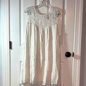 Knox Rose Ivory Lace Detail Dress